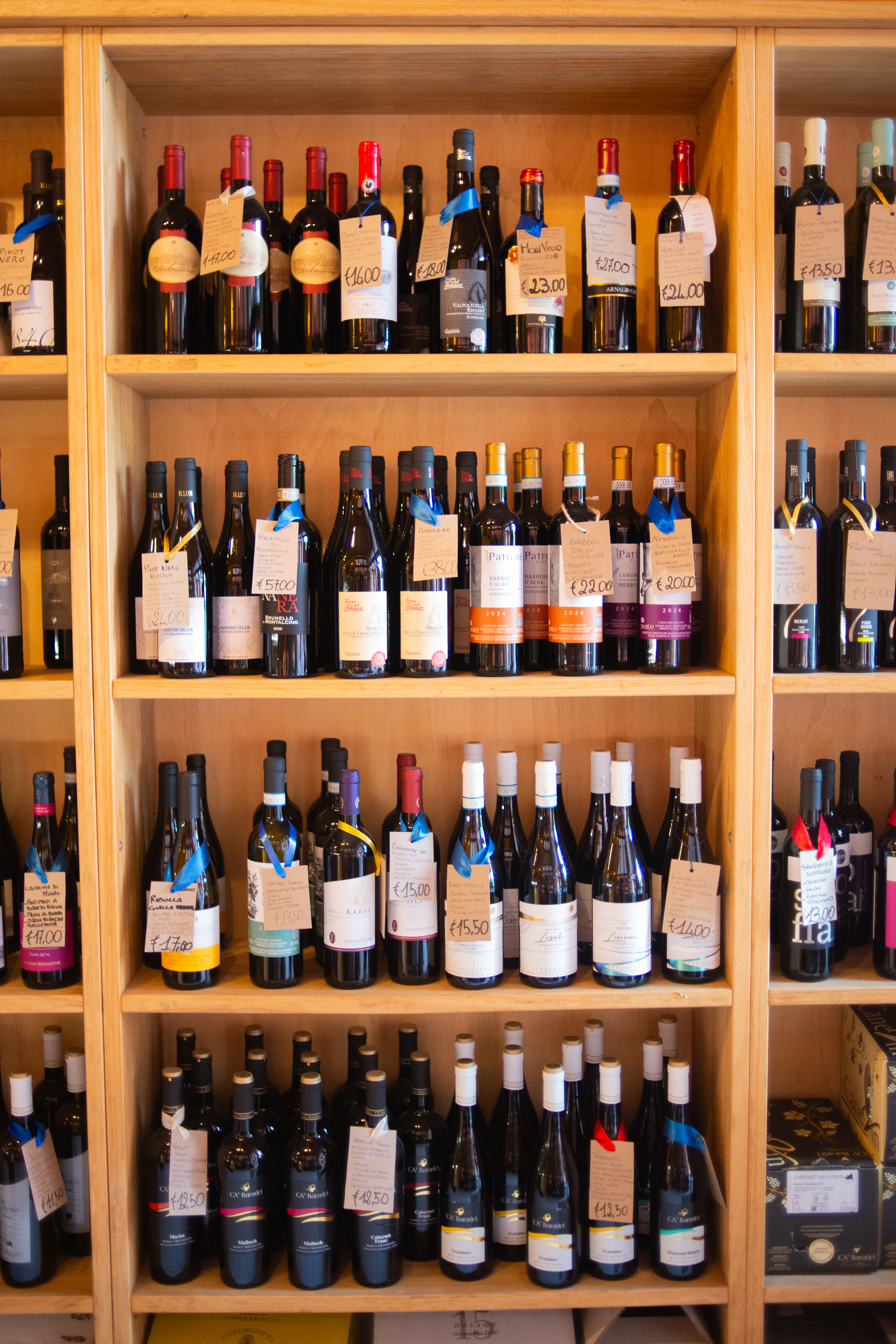 Banco degustazione