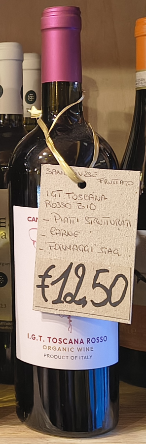 Bottiglia in promozione con sconto del 20%